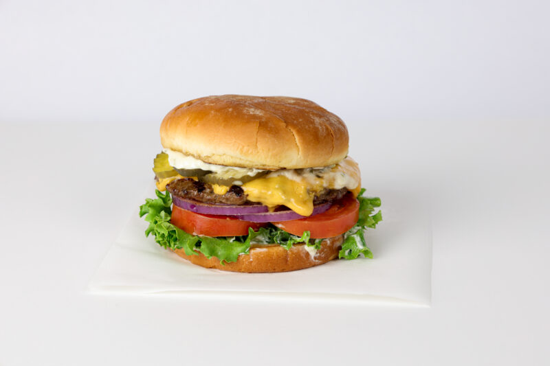 KALBI BURGER W CHEESE